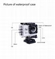 2014 Popular S4000 Sport Action Camera 1080P Full HD Waterproof Camera