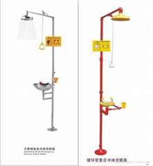 不鏽鋼緊急沖淋洗眼器