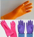 CE proved cheap high quality PVC housekeeping gloves