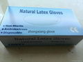 latex medical examine gloves