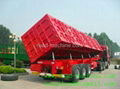 SINOTRUCK SIDE DUMPER TRUCK TRAILER 1