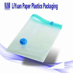 Waterproof vacuum compressed bag clothes storage bag