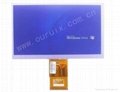 OEM 500CD 10.1 CLAA101ND06CW Inch LCD Moudel, original LCD CLAP101NC01CW screen, 1
