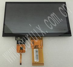 7 inch high-defition LCD screen with touch assembly