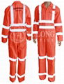  fluorescent orange coverall 3