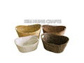 Water hyacinth basket mixing color