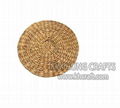 Round Water hyacinth placemat