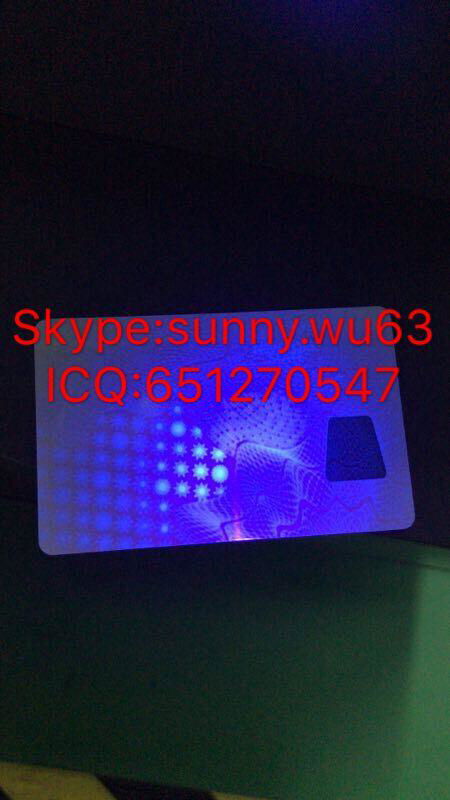 New York uv plastic card ID polycarbonate UV blank card  for NY 2