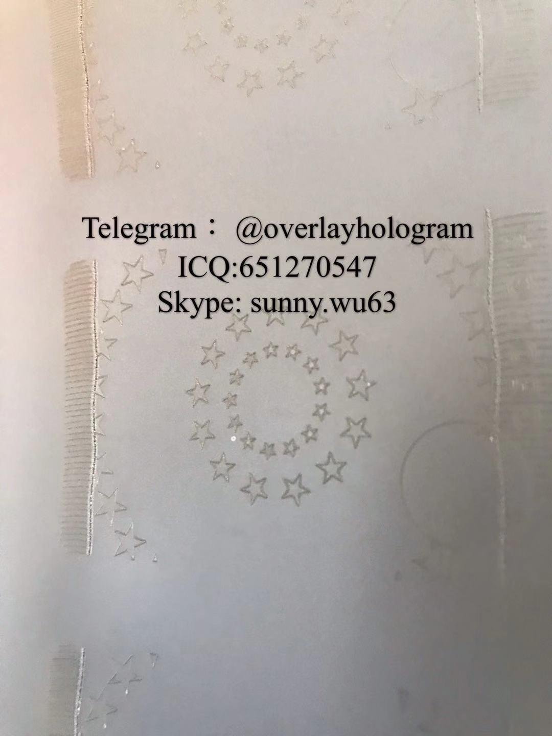 New Georgia ID laminate sheet GA ID overlay  2
