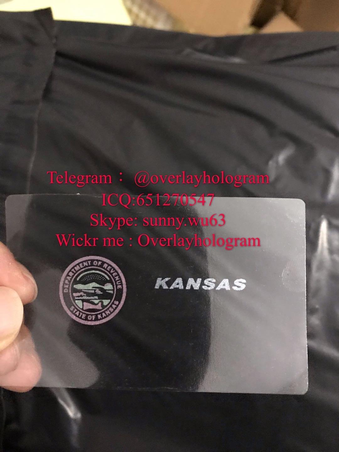 Kansa ID hologram sticker 