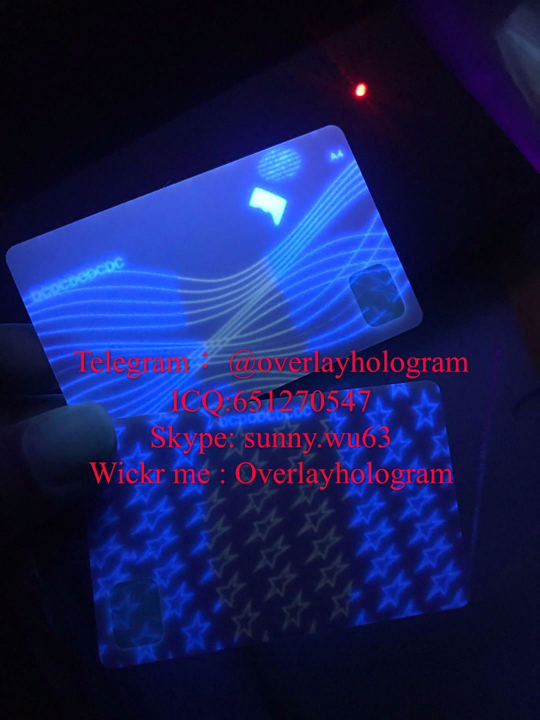 Washington DC ID card blank DC DL card (China Manufacturer) Smart