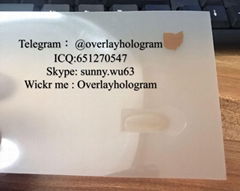 New Ohio state ID laminate sheet OH 3d overlay 