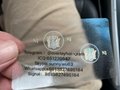 New Jersey ID sticker overlay NJ hologram sticker with UV