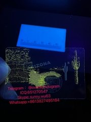 New Arizona ID hologram sticker AZ id overlay