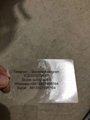 USA 50 state id hologram laminate sheet OVI sticker