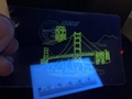 Hologram for CA seal California ID seal