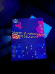 UV Plastic Card ID Polycarbonate UV Blank Card for Ny UV Plastic Card ID Polycar