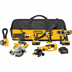 Dewalt DCK691L3 18 Volt XR LI-ion 6 Piece Combi Kit