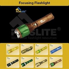  LED Zoom Flashlight-Flaslite