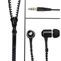 mp3 metal zipper earphones for sports wholesale 1