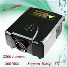 23 OSD Language 60w Led Lamp 50000 Hour Long Life 800*600 Resolution 2.5KG Porta