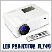 Led Proyector de Video Support 1080p 3D With 2400 Lumen 2 Speakers HDMI+USB