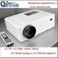 Cheerlux Led Projector With Digital TV Tuner Connect DVD PC Special For Home 