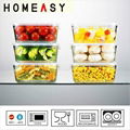 Wholesale Fancy Pyrex Glass Food Container With Airtight Lid