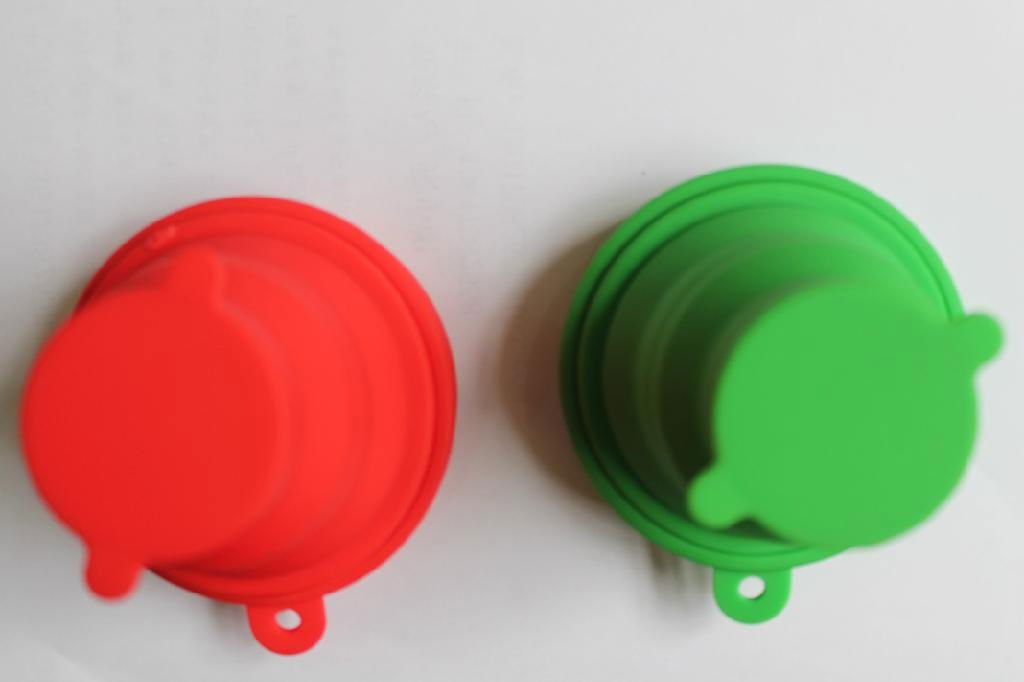 folded silicone  cup  5