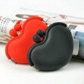 heart change purse