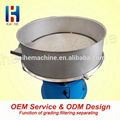 High screening efficiency single deck ceramic filter