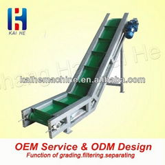 2014 new type and high efficiency heat resistant rubber conveyors 
