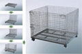 warehouse wire mesh cage for material