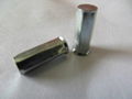 steel flat head half hexagon rivet nuts 4