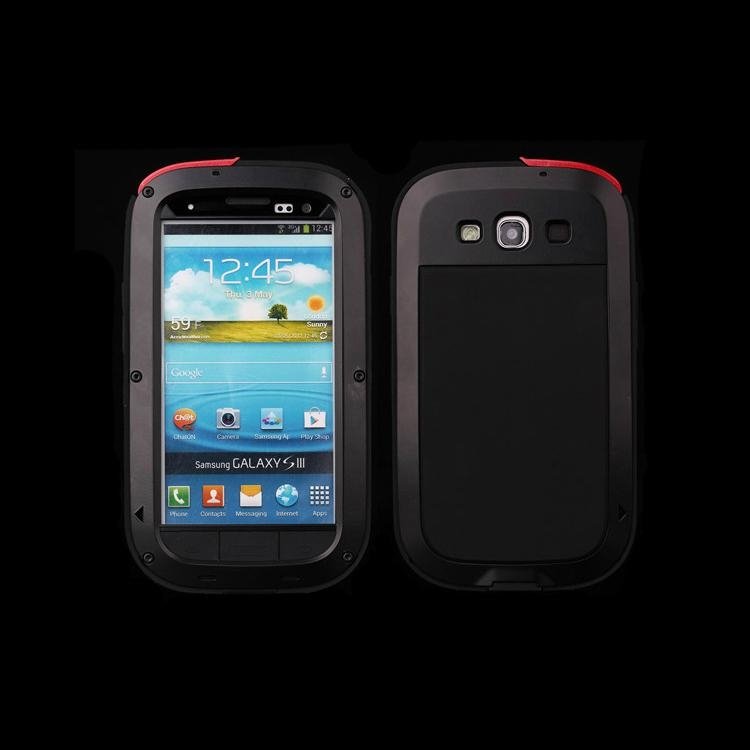 Shockproof Metal Mobile Phone Case for Samsung Galaxy S3 3