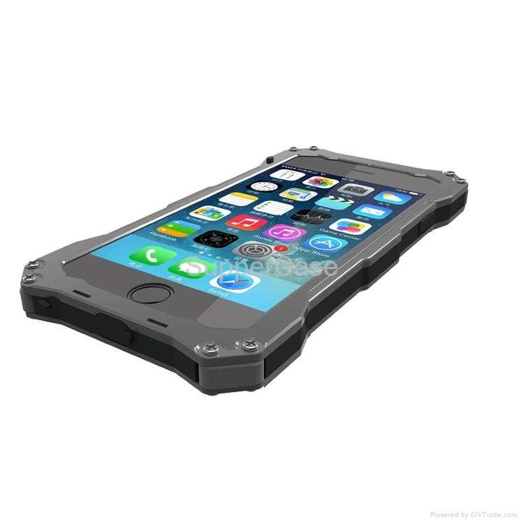Aluminum Shockproof Cell Phone Case for iPhone 6 2