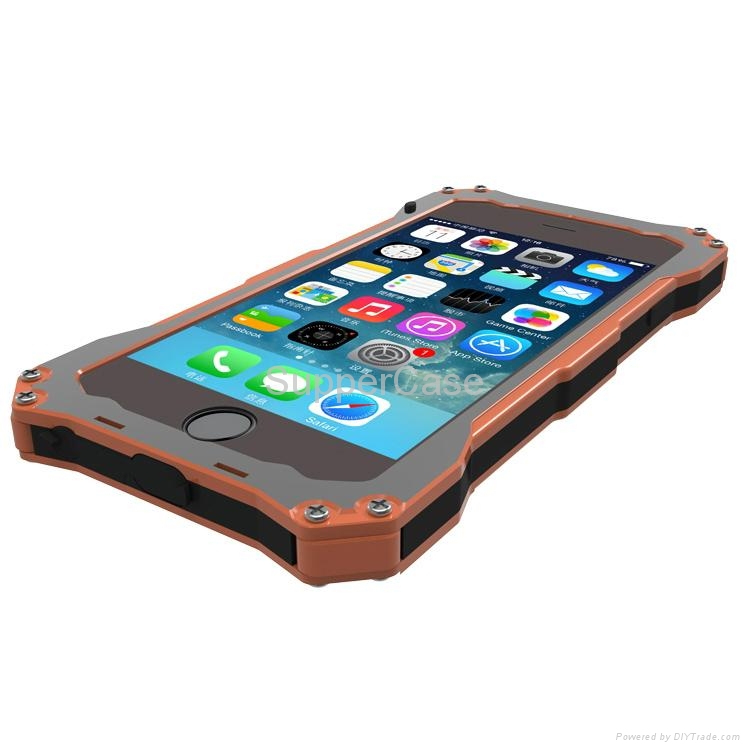 Aluminum Shockproof Cell Phone Case for iPhone 6 4