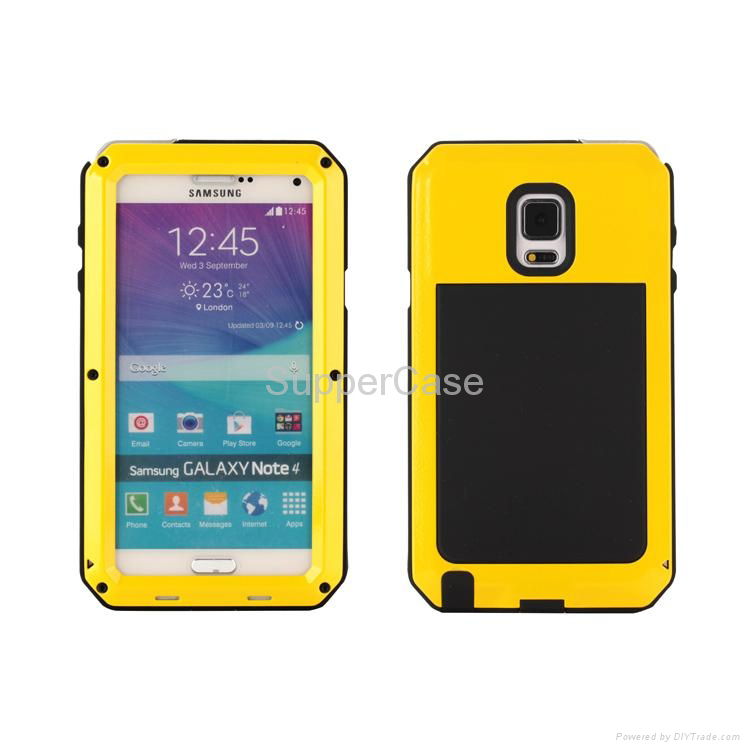 Metal Mobile Phone Case for Samsung Note 4