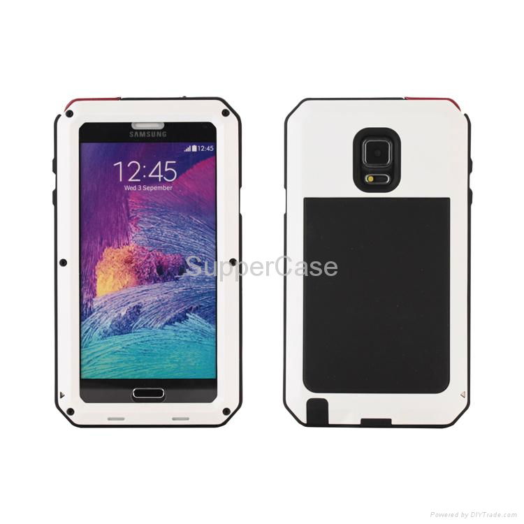 Metal Mobile Phone Case for Samsung Note 4 2