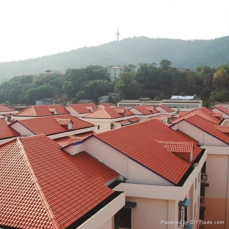 building materials ASA roofing tiles for house villa 3