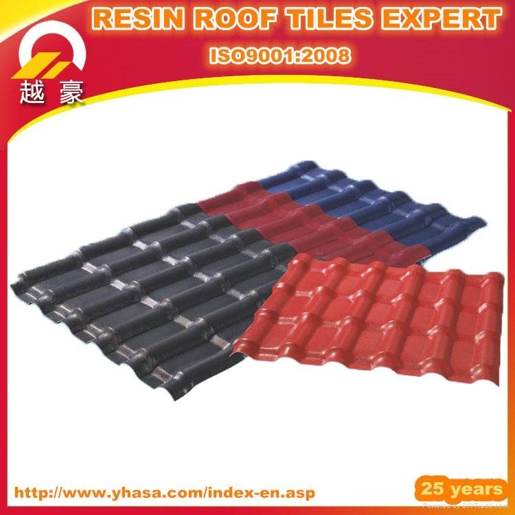 Heat Resistance Corrugated Plastic Roofs Tile Roof Sheets 