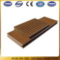 China factory environmental wpc decking floor tile wood plastic composite 1