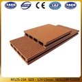China factory environmental wpc decking floor tile wood plastic composite 5