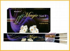 Magic 3 in 1 incense sticks