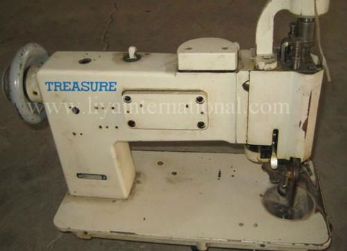 Treasure ES1114-10 JAPANESE used second hand handle operated chainstitch embroid 3