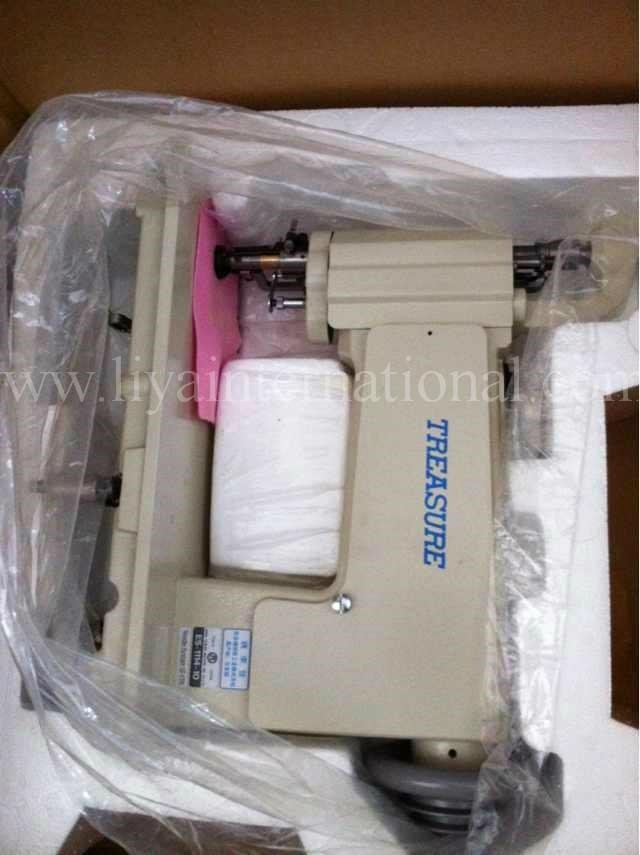 Treasure ES1114-10 JAPANESE used second hand handle operated chainstitch embroid 5