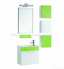 Melamine bathroom cabinet, Melamine vanity cabinet J366011WG