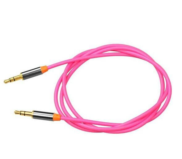 3.5mm jack audio AUX cable for car