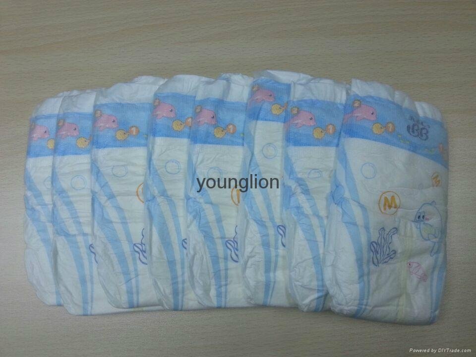Popular disposable younglion baby diaper OEM for India Market 2