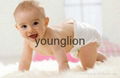 Soft Cotton Surface economic disposable baby diapers OEM Service 3